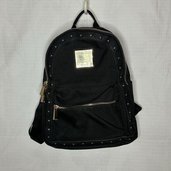 Vince Camuto Black Loma Backpack Dimensions: 12.2" x 5.12" x 14.96" - Picture 1 of 13